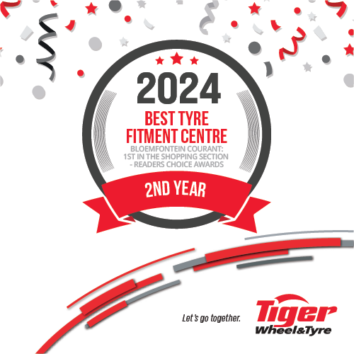 Tiger Wheel & Tyre Bloemfontein Wins Best Tyre Fitment Centre Award for the Second Year